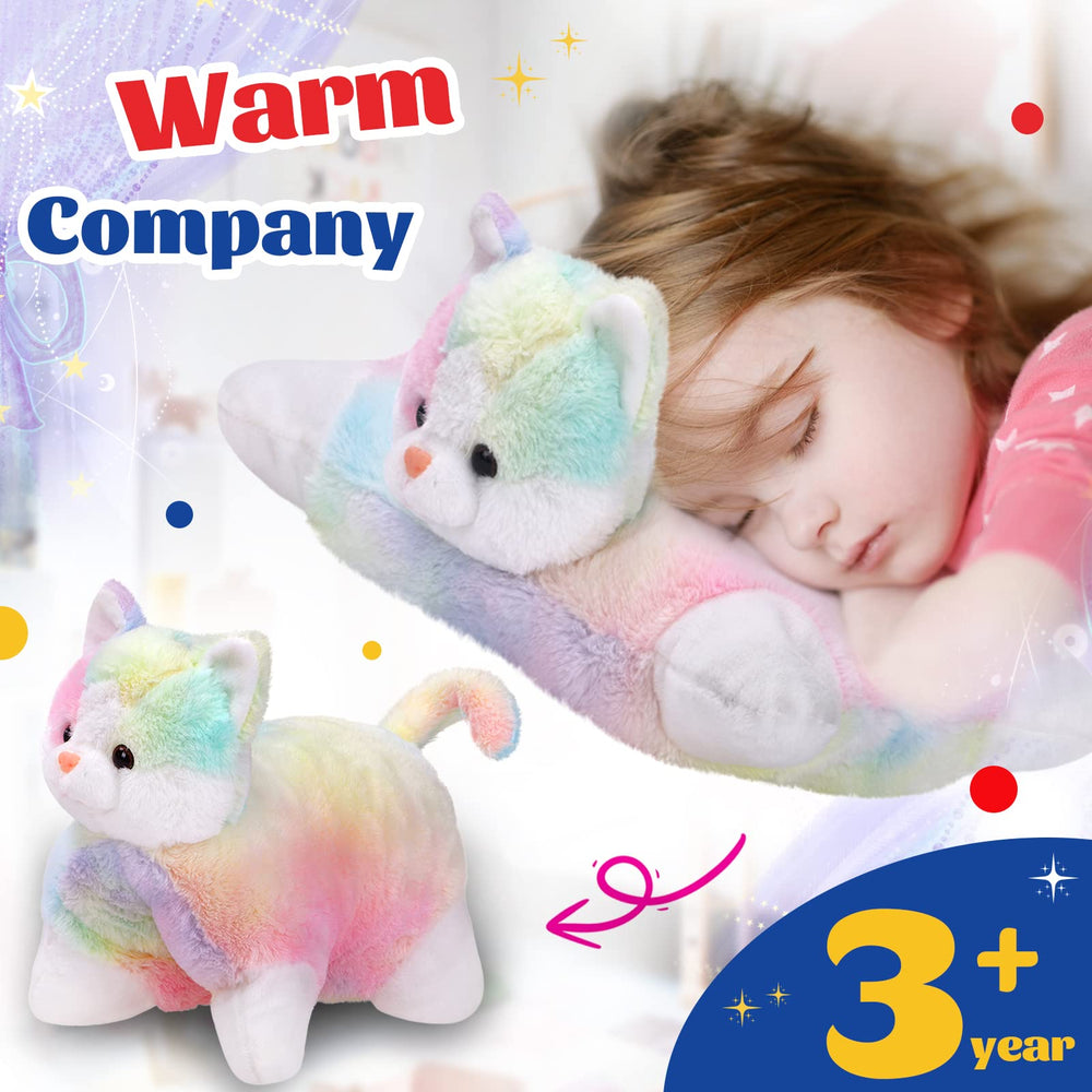 Glow Guards cat pillow ideal for naps and lounging