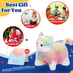 Glow Guards gift-ready rainbow cat for birthdays and holidays