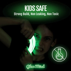 Glow Mind non-toxic glow sticks offer kid-friendly lighting for celebrations