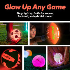 GlowCity packaging view with quick-start guide and contents.