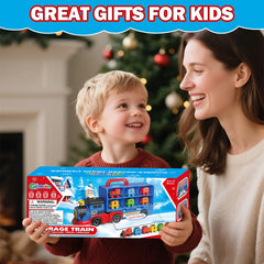 Gloween train set truck gift-pack suitable for birthdays and holidays.