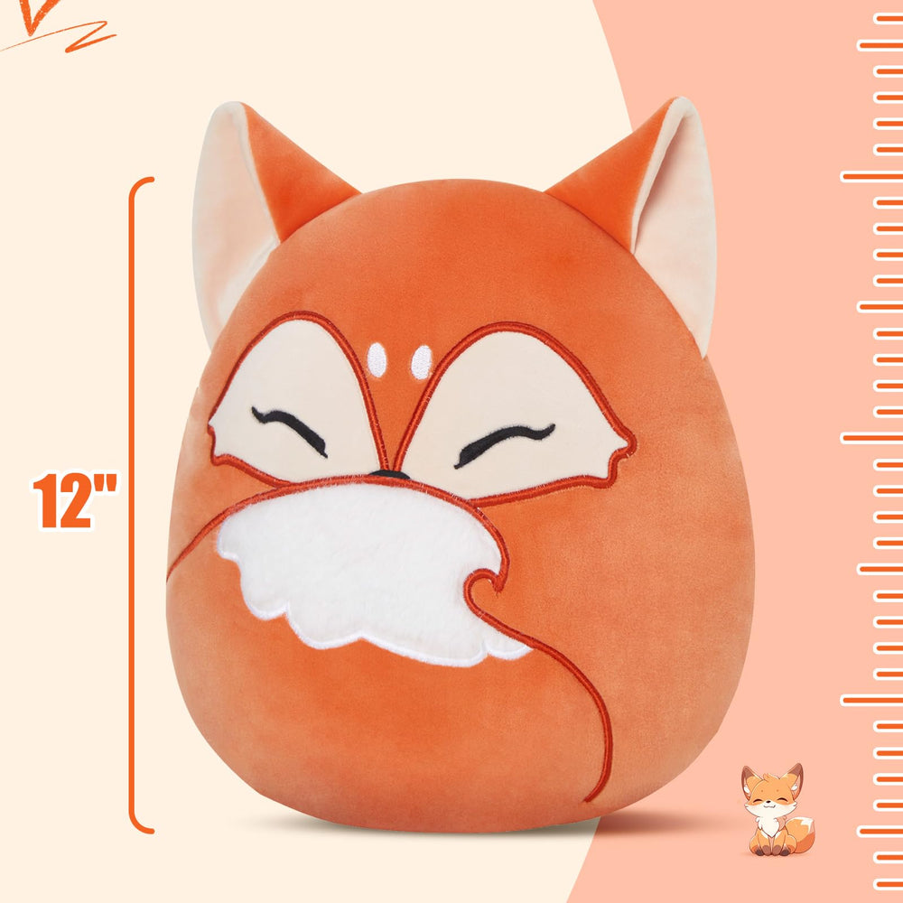 Glow Guards soft fox plush toy with skin-friendly fabric for daily use