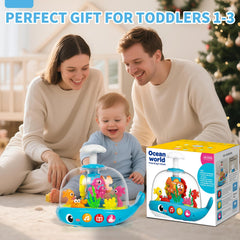 GMAOPHY colorful ocean scene toy ideal for visual exploration during tummy time