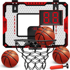 GMAOPHY basketball hoop over door with scoreboard for quick indoor games.