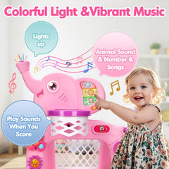 GMAOPHY elephant-themed toy captivates toddlers for imaginative play.