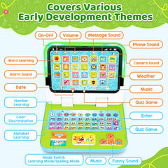 GMAOPHY music and lights enhance sensory engagement during playtime.