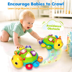 GMAOPHY light-up musical beetle encourages sensory exploration.