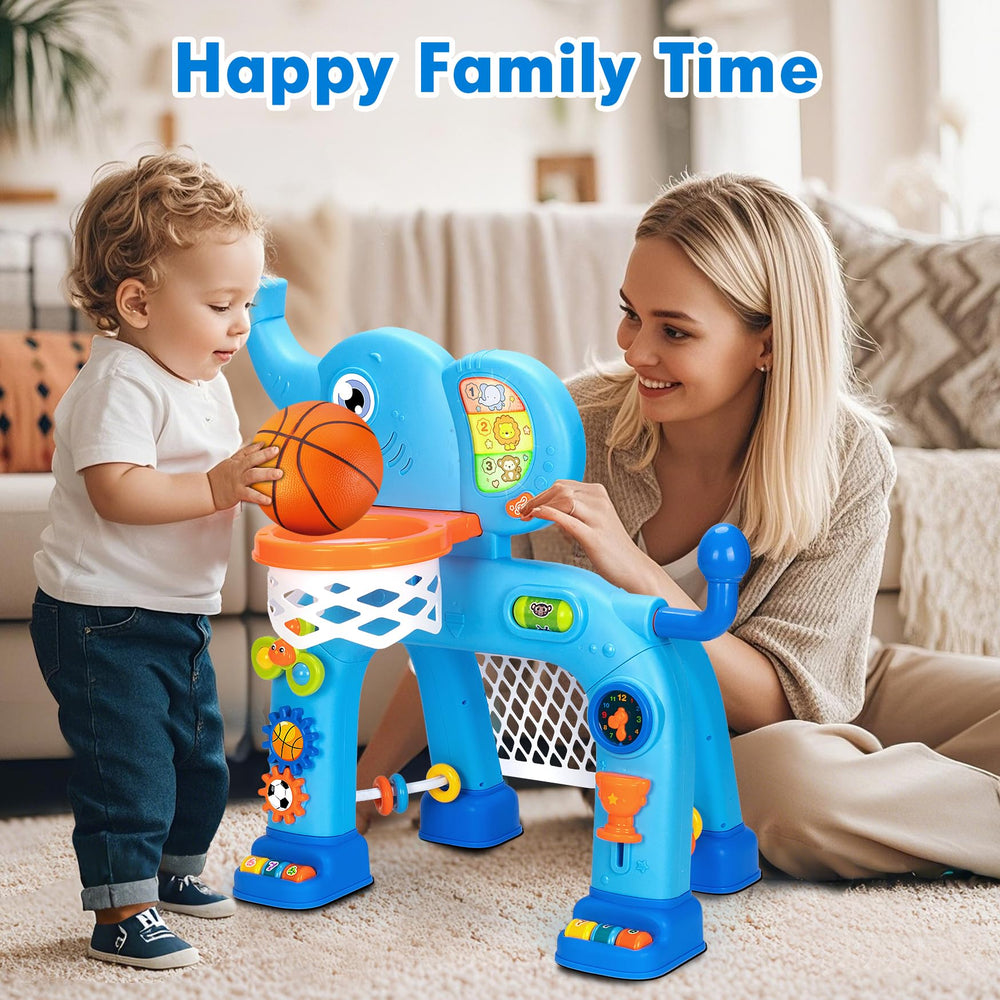 GMAOPHY rotation buttons teach shapes and numbers through action.