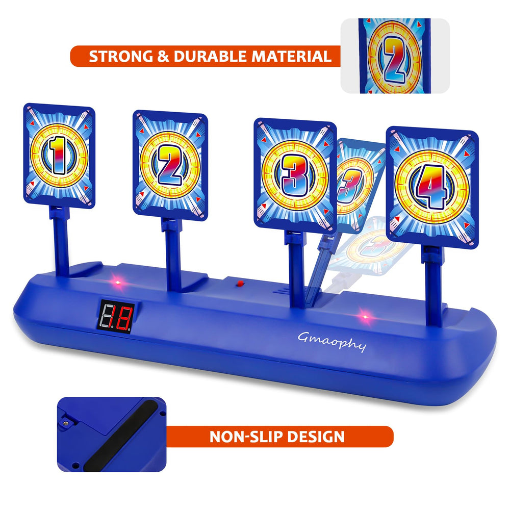 GMAOPHY soft darts set delivers safe, soft shooting fun.