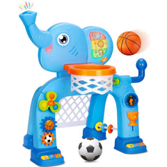 GMAOPHY toddler hoop blue promoting active movement and hand-eye coordination.