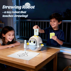 GMYGBY Drawing Robot 200 cards set sparks guided themed drawing