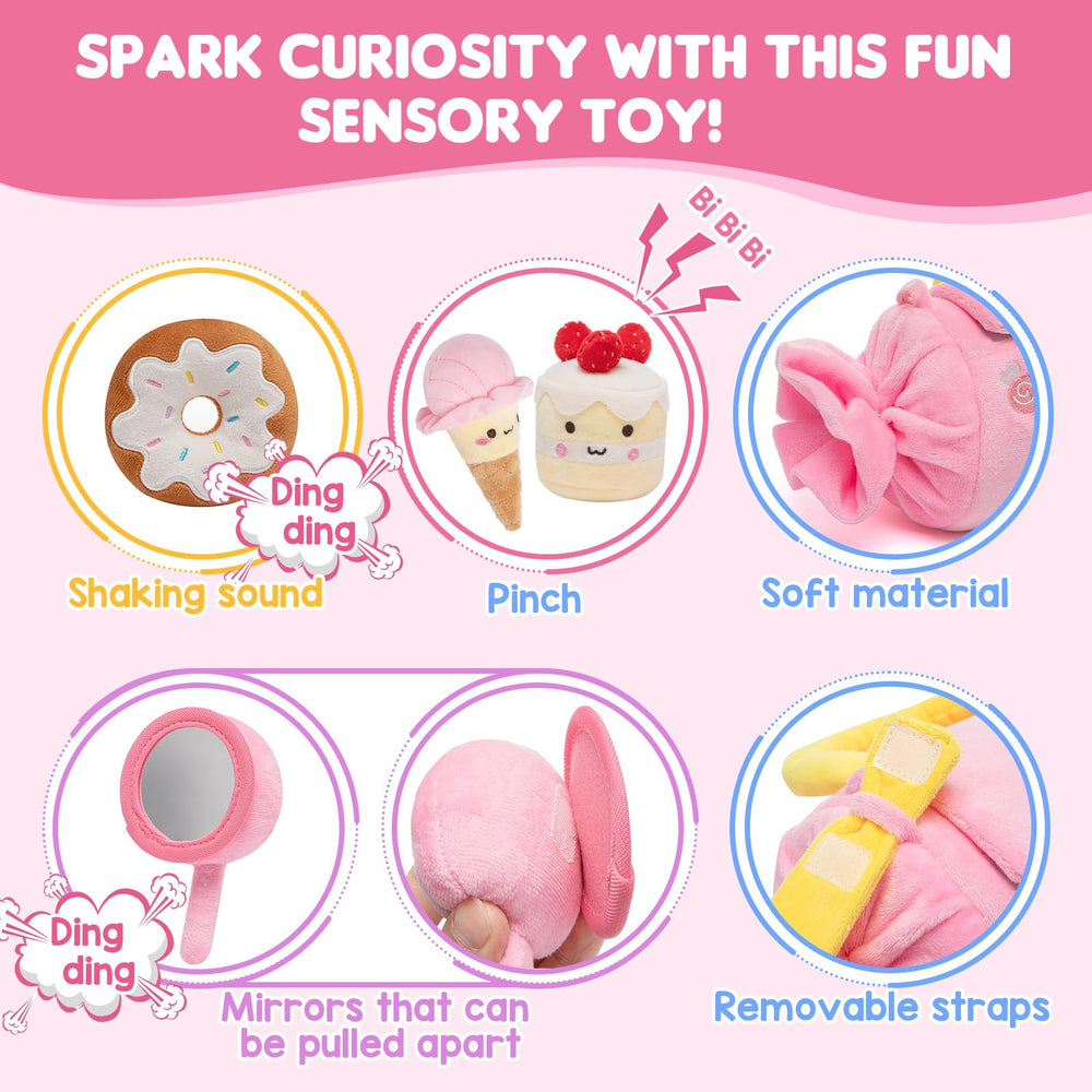 GNAYUIJ cake squeaker toy offers interactive sound for engaging playtime