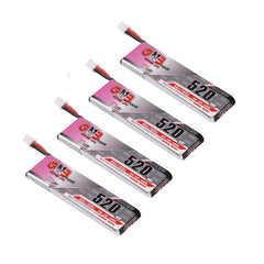 GNB 520mAh 1S LiPo battery for micro drones highlighting compact power delivery.