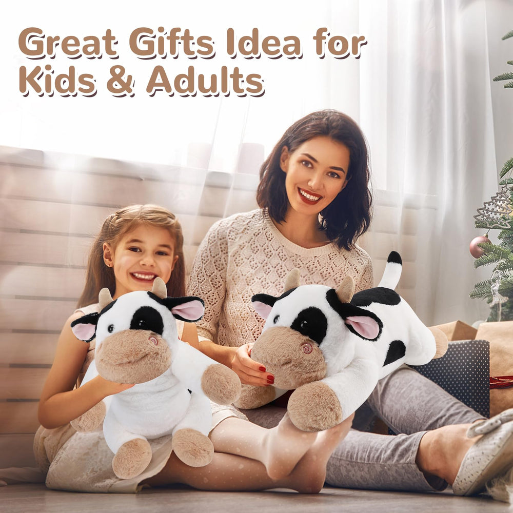 Gnomantic Cow family-friendly plush is suitable for kids and adults alike.