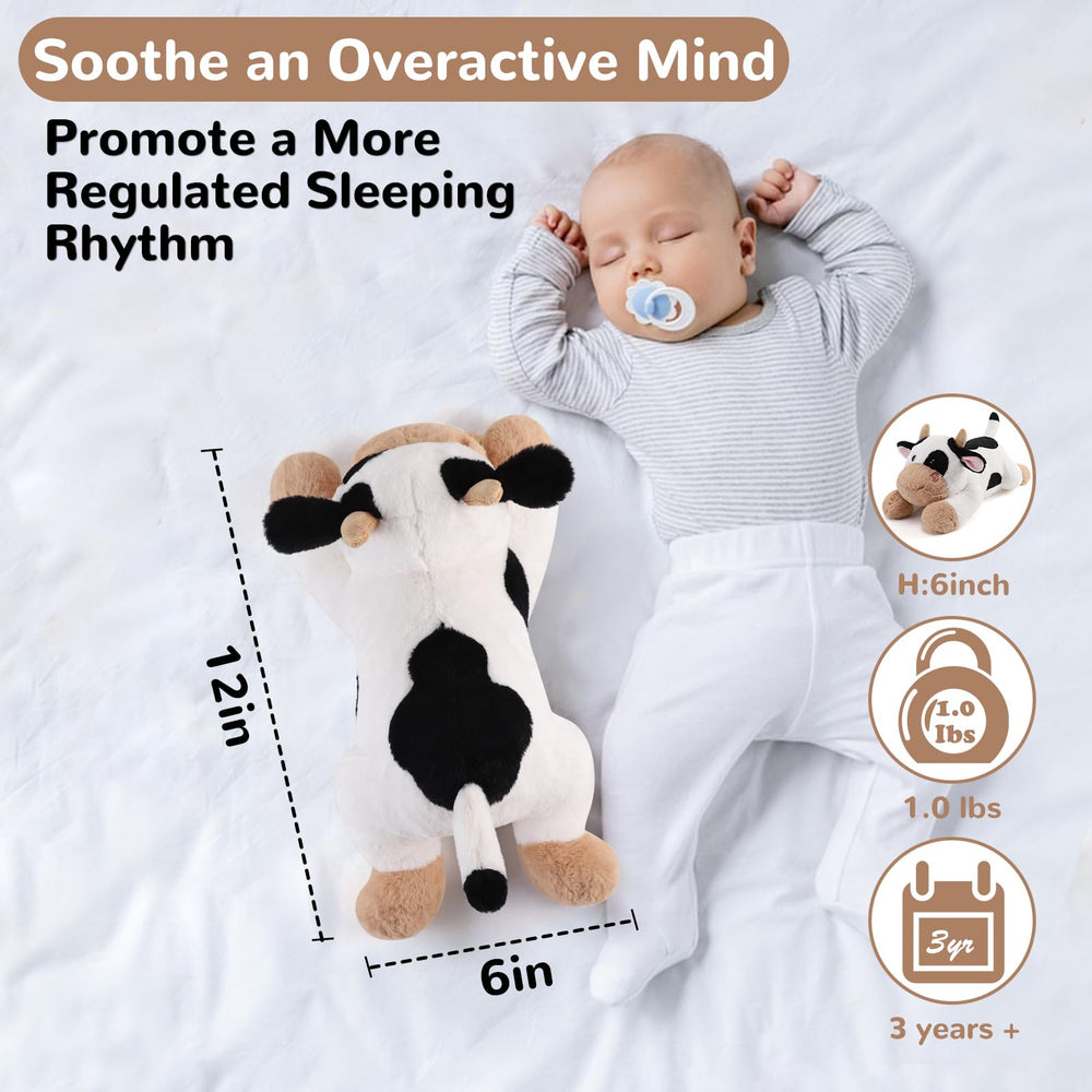 Gnomantic Cow gift-ready plush toy brings warm moments for any occasion.