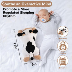 Gnomantic Cow gift-ready plush toy brings warm moments for any occasion.