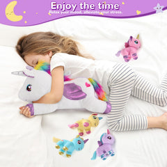 Gnomantic gift-ready unicorn family box for birthdays and holidays.