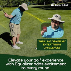 Go For It Golf Equalizer on-course play action highlights interactive rounds.