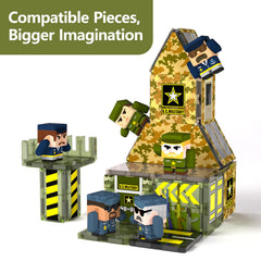 GobiDex army men travel pack on-the-go display for portable educational play.