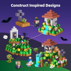 GobiDex blocks connect easily for endless stacking and designs.