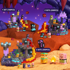 GobiDex cave world build set with magnets enhances imaginative storytelling and tactile exploration.