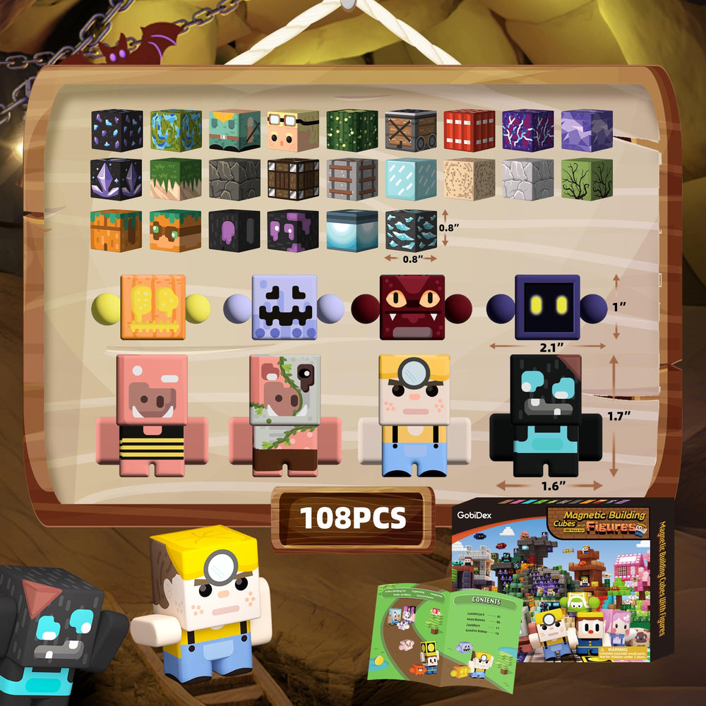 GobiDex colorful magnetic blocks offer vibrant, durable building opportunities for kids.