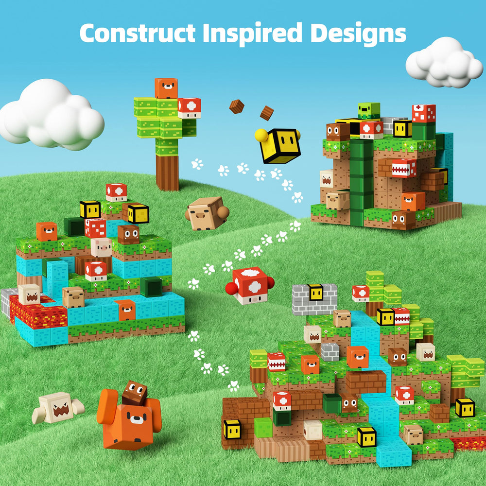 GobiDex diverse designs engage visual exploration and creative building sessions.