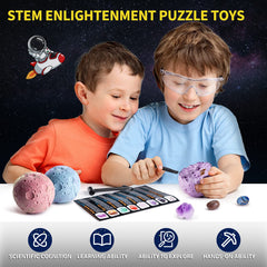 GobiDex Gemstones Dig Kit learning guide with colorful science explanations