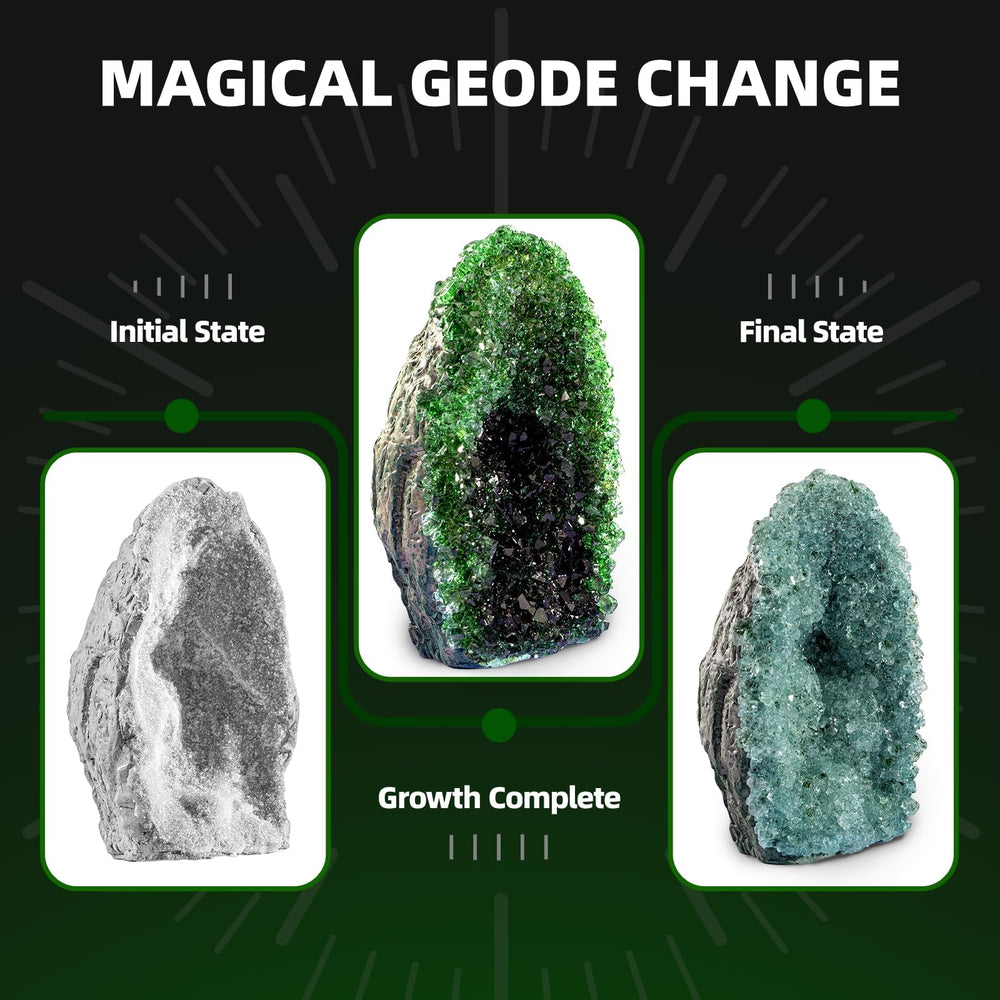 GobiDex Geodes illustrated instructions for easy kid-friendly experiments