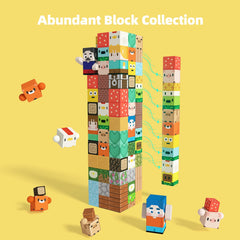 GobiDex magnetic scenes help children assemble stories with friends.