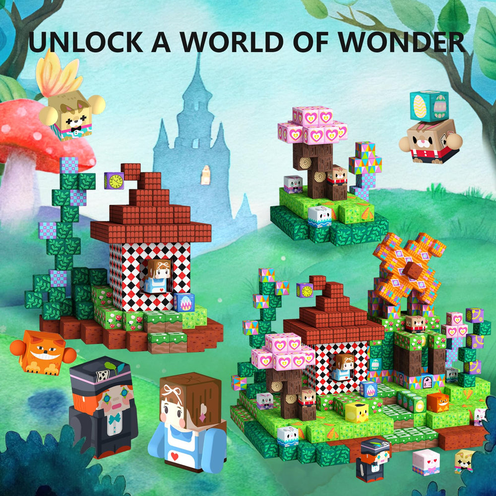 GobiDex Eggscapade blocks with embedded magnets enable secure connections