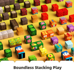 GobiDex outdoor dinosaur magnetic blocks—great gift for creative play outdoors.