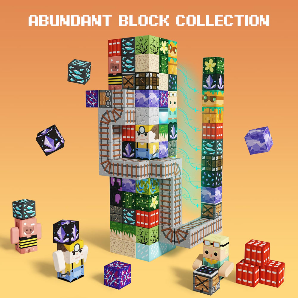 GobiDex ores blocks enable sturdy structures during collaborative play