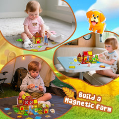 GobiDex farm animal tiles support early math and motor skill development in kids