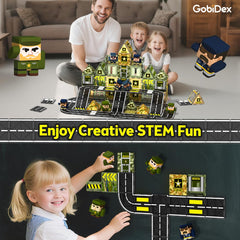 GobiDex storage-box: convenient case keeps pieces organized for quick cleanup.