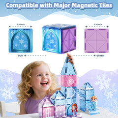 GobiDex windows and snowflake tiles enhance wintry castle scenes