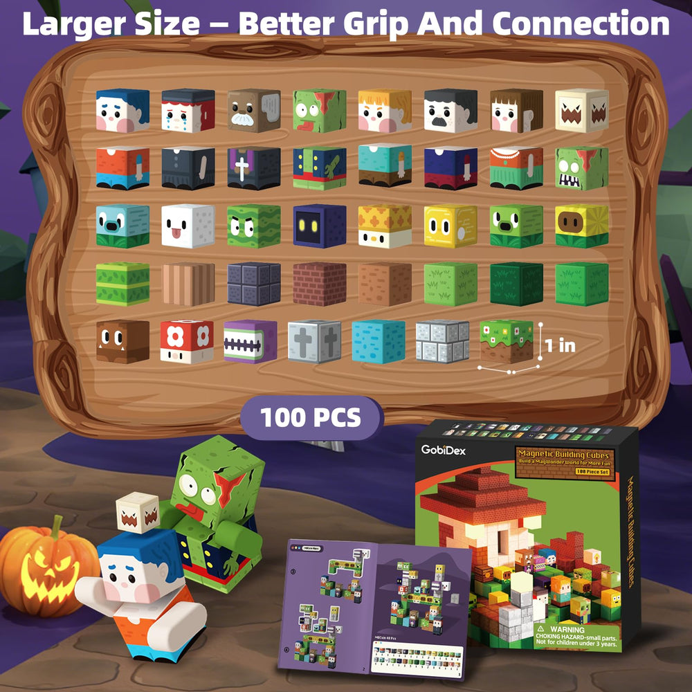 GobiDex Zomblocks scene for imaginative storytelling and adventures.