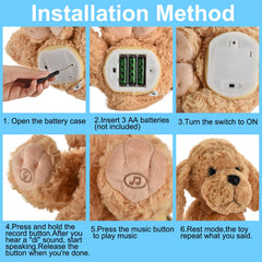 GOBRILLFUN Goldendoodle toy record and repeat for personalization.