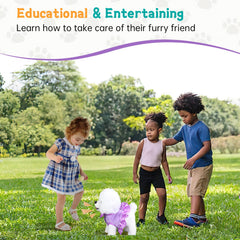 GOBRILLFUN Walking Dog Toy leash play; teaches responsibility during pretend walks.