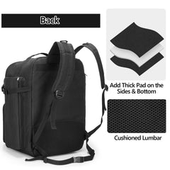 GOBUROS RC Backpack features padded back and straps for comfortable carrying.