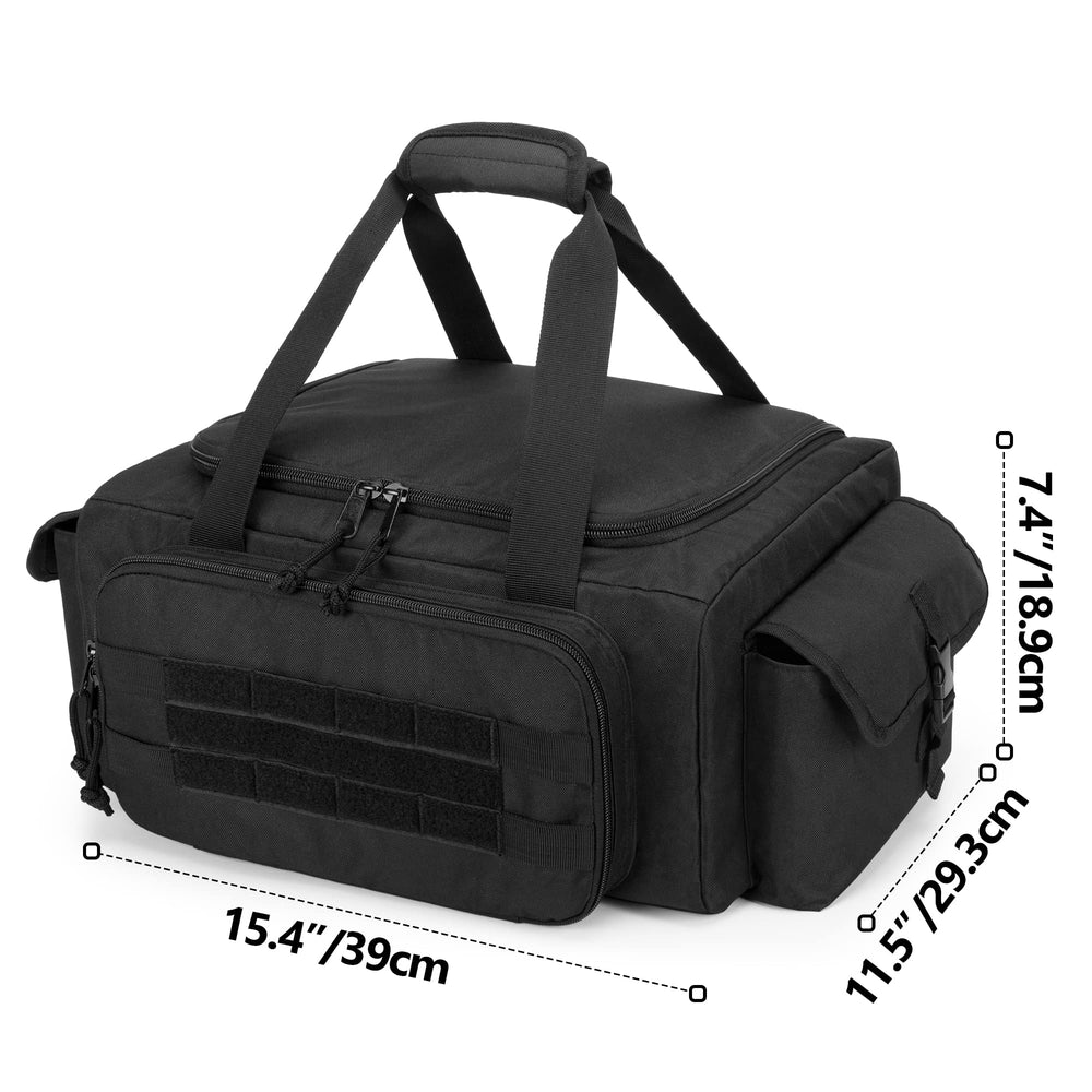 GOBUROS RC storage bag dimensions 15.4 x 11.5 x 7.4 inches for planning.
