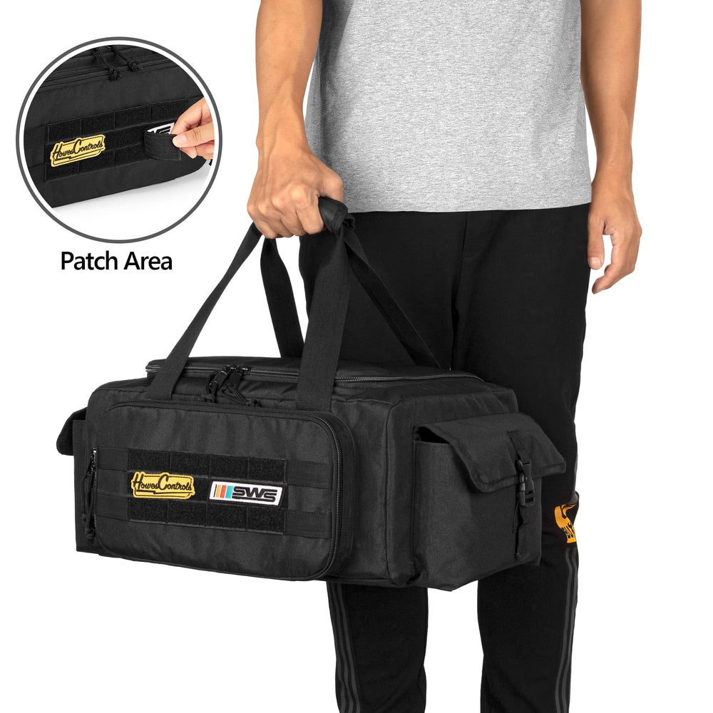 GOBUROS RC storage bag durable nylon construction supports daily use.