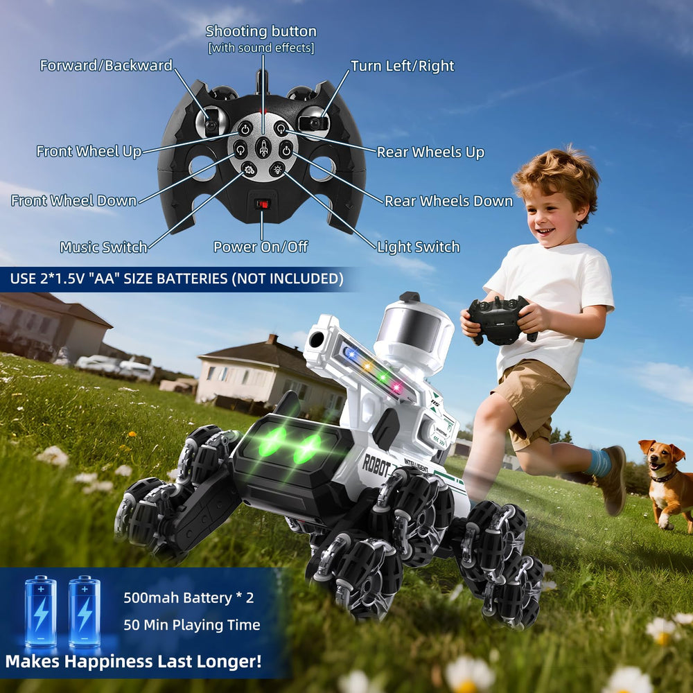 Godboat Robot Dog multiplayer race mode invites friendly competition.