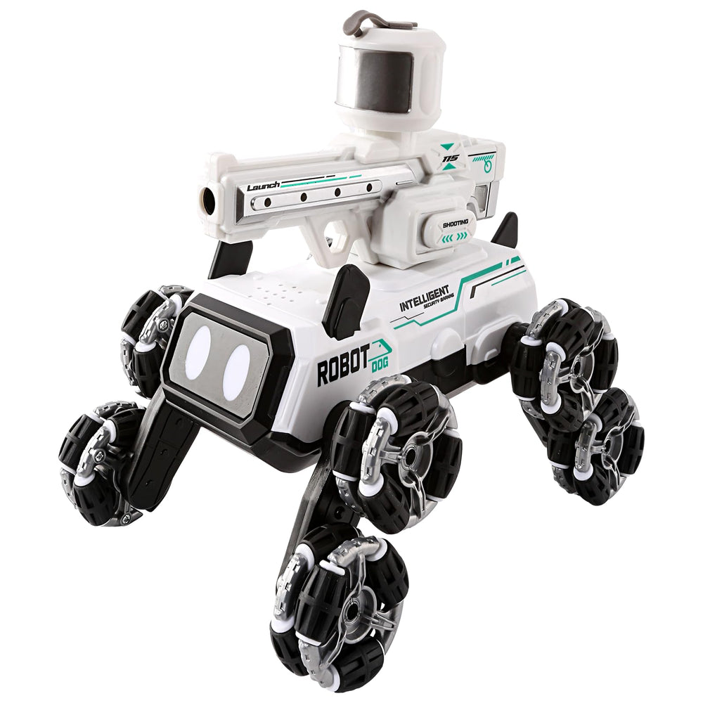 Godboat Robot Dog off road capability on varied surfaces.