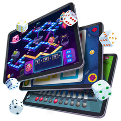 GoDice Full Pack game library offers diverse titles for family fun.
