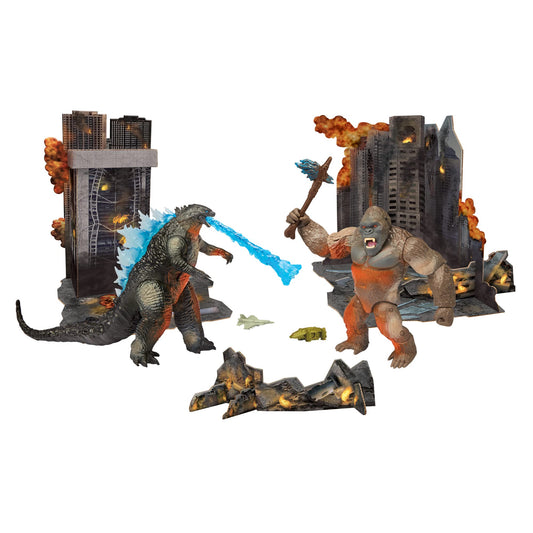 Godzilla MonsterVerse 6-inch figure with battle damage for vivid display.