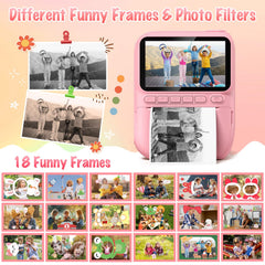 Gofunly Instant Print Camera paper roll kit for instant photo memories