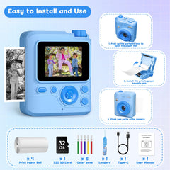 Gofunly Kids Camera 2.4-inch screen for bright previews