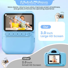 Gofunly kids camera 3-inch HD screen for easy framing and review.