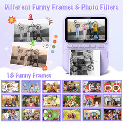 Gofunly camera includes 32GB SD card and a lanyard for portability.
